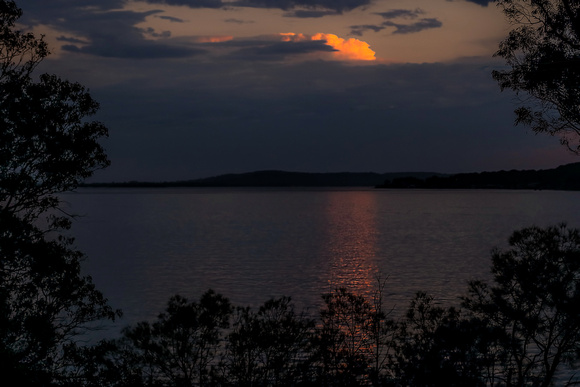 Storm Head Sunset Lake Macquarie