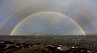 Rainbow over Lake Macquarie